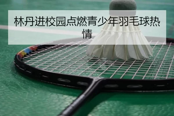 林丹进校园点燃青少年羽毛球热情
